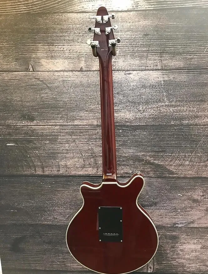 Mahogany Electric Guitar Antique Cherry With Tremolo From