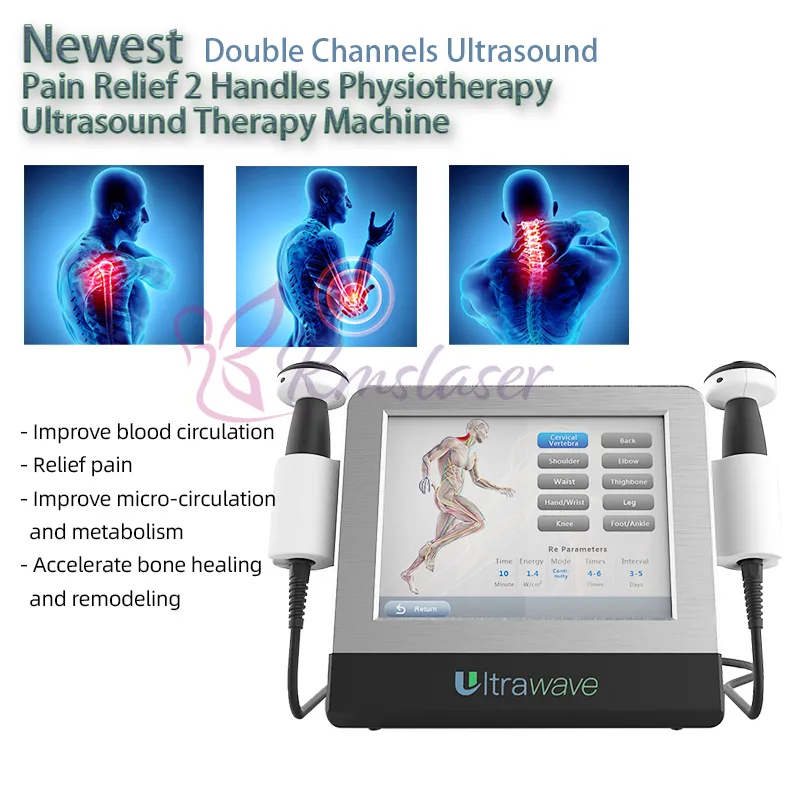 High Frequency Sound Waves Ultrasound Therapy Machine Portable Ultrawave Equipment For Pain Relief