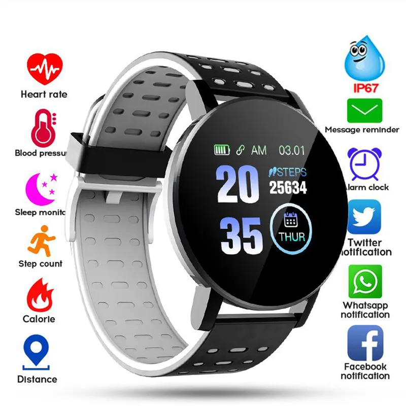 2021 Bluetooth Smart Watches男性血圧リアルタイム天気予報活動トラッカー女性スポーツウォッチAndroid iOS