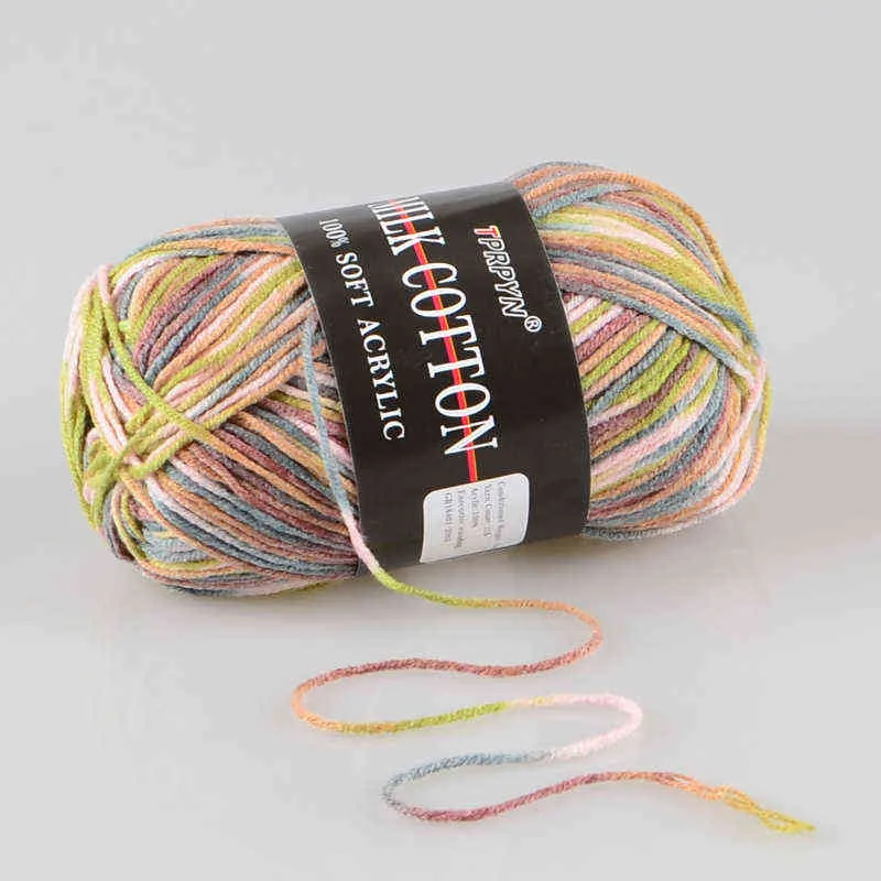50g Milk Cotton Combed Yarn Soft Crochet Yarn Baby Yarn Crochet For  Knitting Wool Scarf Hand Knitting Sale Sweater A9MX0002 Y211129 From  Mengqiqi05, $3.54