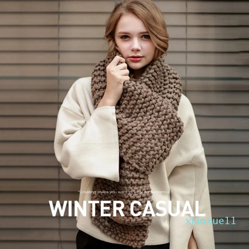 Luxury Handmade Scarf Hand Knitted Shawl For Women Warm And Fashionable  Fashion Accessory For Students, Couples, And Ladies Solid Knitted Pashmina  From Xiaoxue11, $14.77