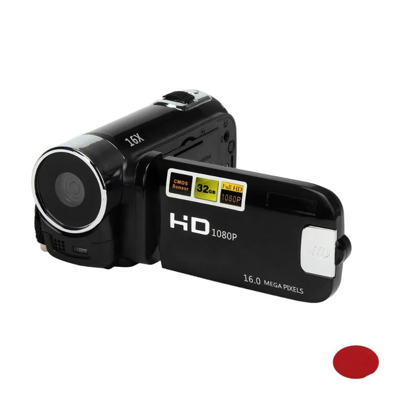 Vlog caméra HD 1080P 16MP DV caméscope vidéo numérique 270 degrés Rotation écran 16X prise de vue nocturne Zoom caméras de chasse