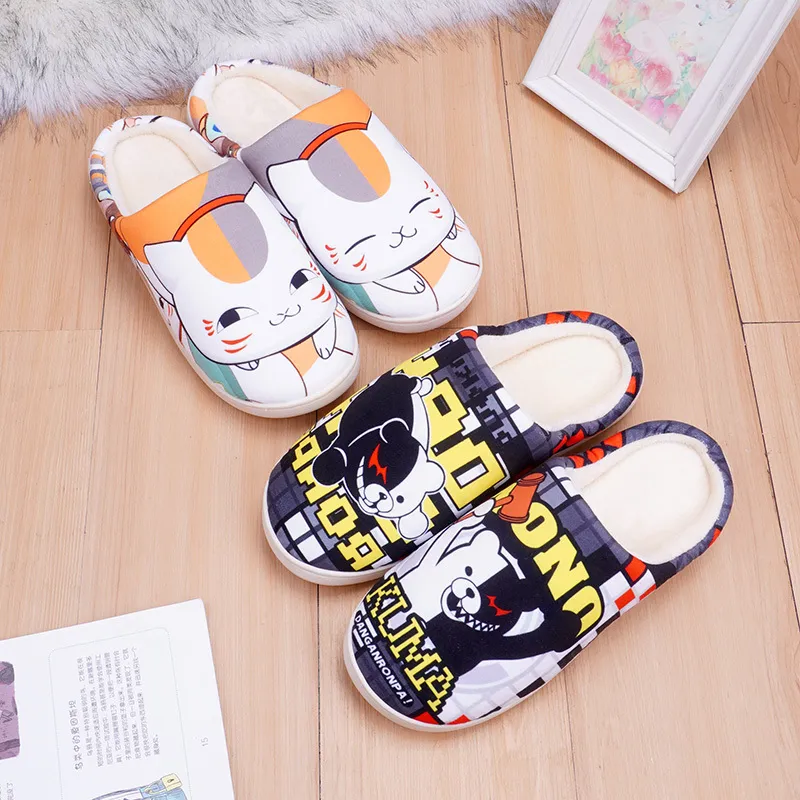 Slippers Men's Women's Kids Boy Girl Customize Personalize Diy Winter Slides Customization Image Photo Home house Indoor K722