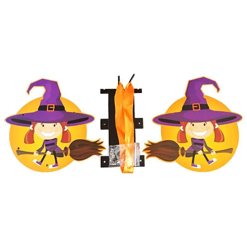 Toy Halloween Candy Bag Paper Children`s Handmade Diy Pumpkin Party Children Dress Up Decoration Storage