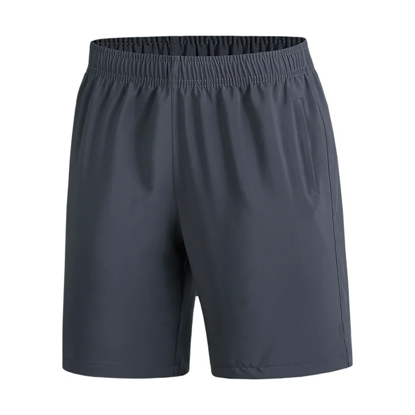 Shorts de sport d'été pour hommes séchage rapide en soie de glace pantalons de basket-ball de couleur unie respirants 210713
