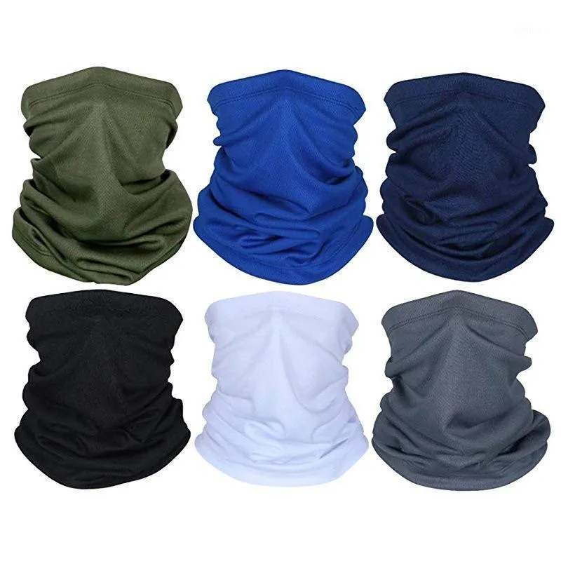 Camping Turystyka Szalik Sport Outdoor Rides Headscarves Mężczyźni i Kobiety Neck Tube Magic Cieniowanie Wielofunkcyjne Caps Caps Maski