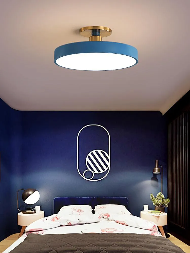 북유럽 LED 현대 천장 조명 조명 LUMINAIRE PLAFON LAMPARA DE TECHO 식당 침실