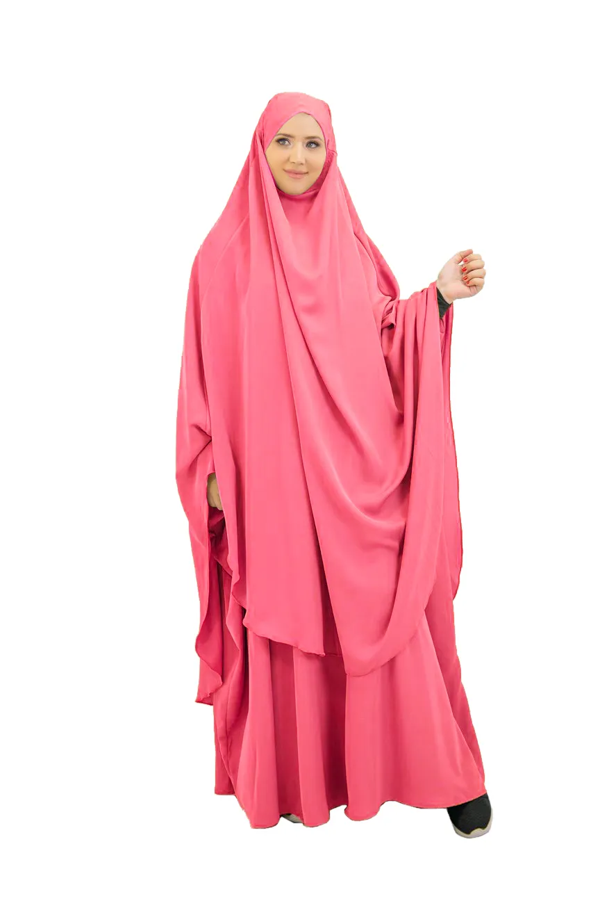 Best Quality Muslim Women Hijab Dress Prayer Garment Set Long Khimar ...