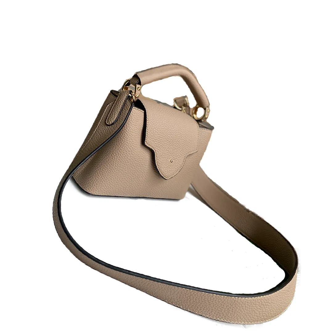 Top qualité Capucines Mode Femmes Sacs à bandoulière Messenger Sac Sacs à main en cuir Shell Portefeuille Bourse Dames Cosmétique Cross Body Tote portefeuilles