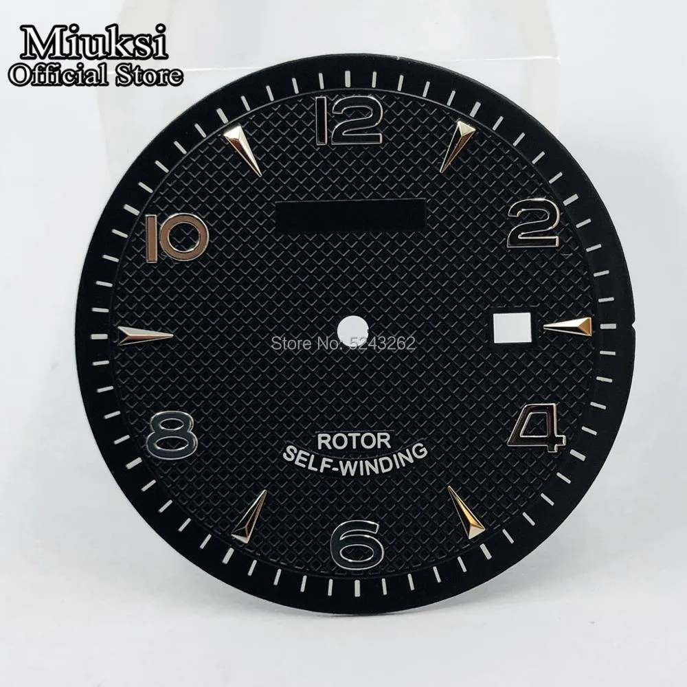 35.5mm Sterile Watch Dial Fit Seagull ST1612 Miyota 8205 8215 821A
