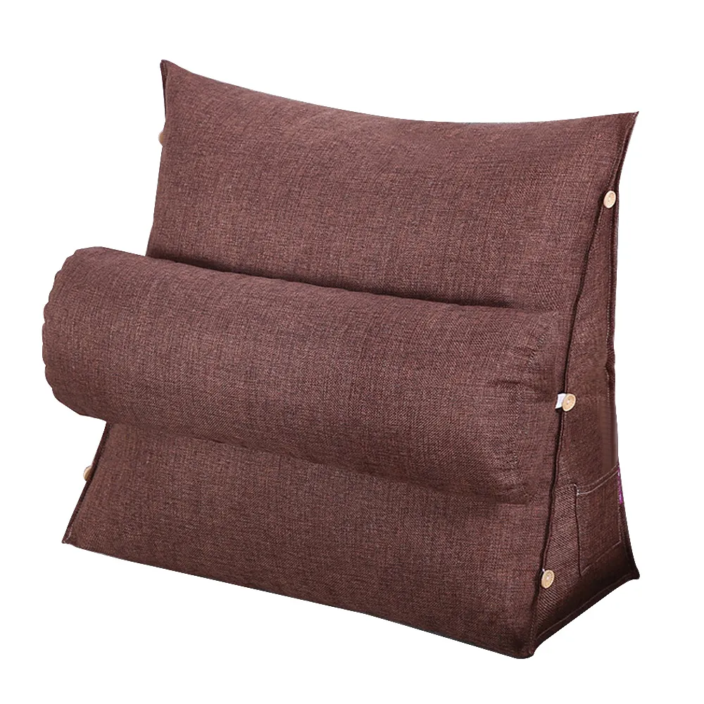 Moda Cama Sof Coj n Triangular Respaldo Almohada Respaldo Silla