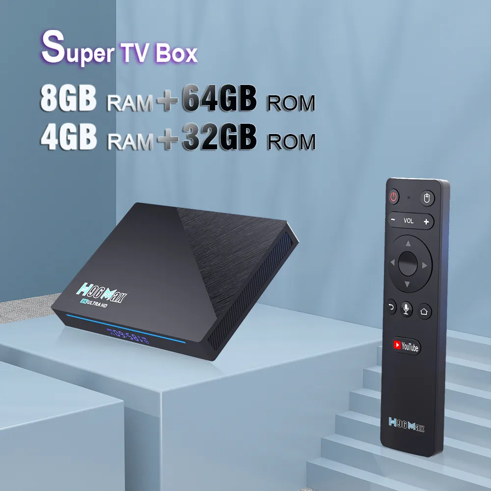 H96 MAX RK3566 Smart TV Box Android 11 8GB RAM 64GB 4GB 32GB Support 1080p  8K 24fps Google Play 3566 H96Max Media Player From Hxstar88, $49.6