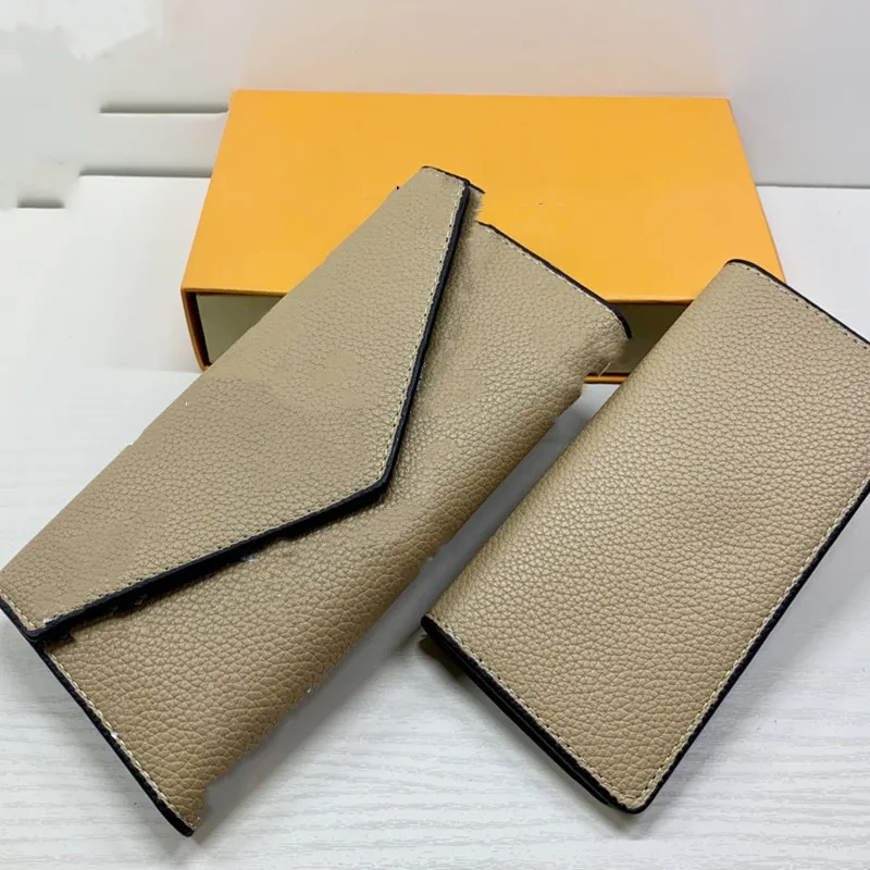 2021 Luxurys Designers Wallet Fashion Bags Card Holder Carry Around Women Money Cards Coins Bag Men Leather Purse Long Business Wallets #20