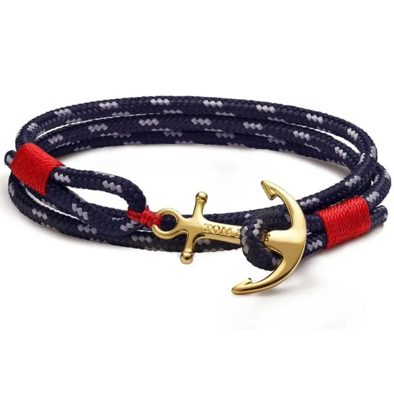 Pulseira de charme pulseira Tom Hope Mediterrâneo 19 Estilos Navegação e pulseiras para homens