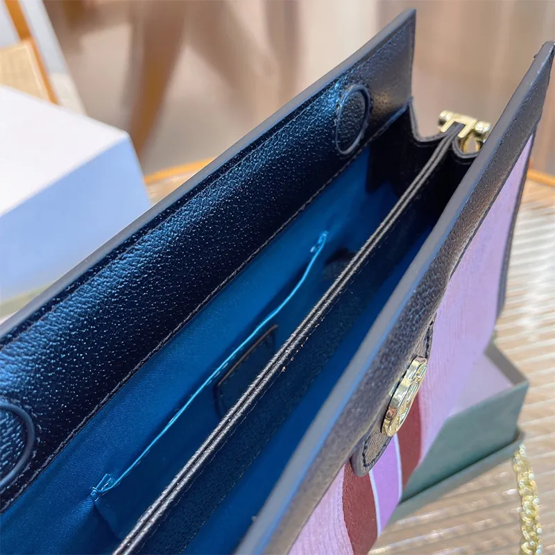 2021 Classic Designer Fashion Bags High-Quality Big-Name Ladies  Leather Folder Bag Handbag Messenger Shoulder Wallet