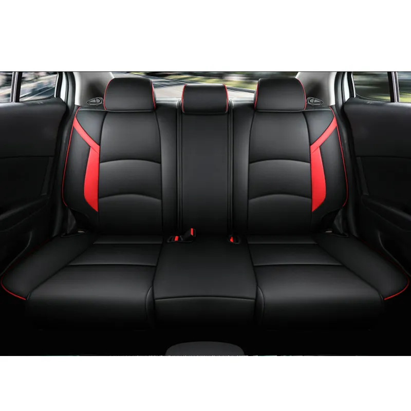 Capas personalizadas para assento de carro para mazda 3, capa protetora de couro de alta qualidade, automóveis de luxo, antiderrapante, acessórios automotivos273r