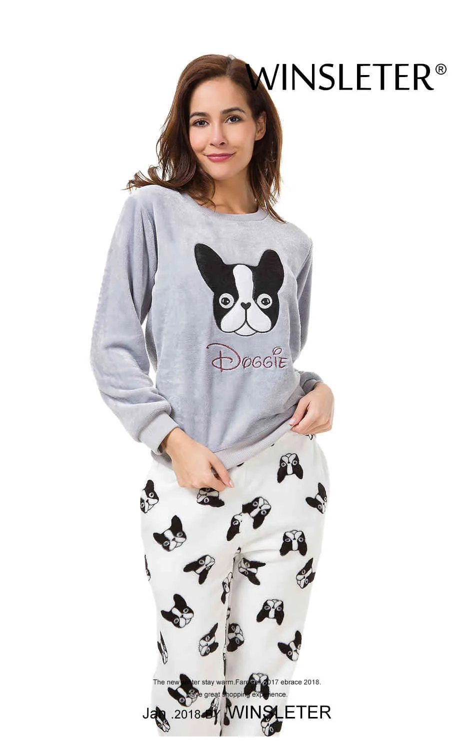 Boston terrier pajamas womens new arrivals