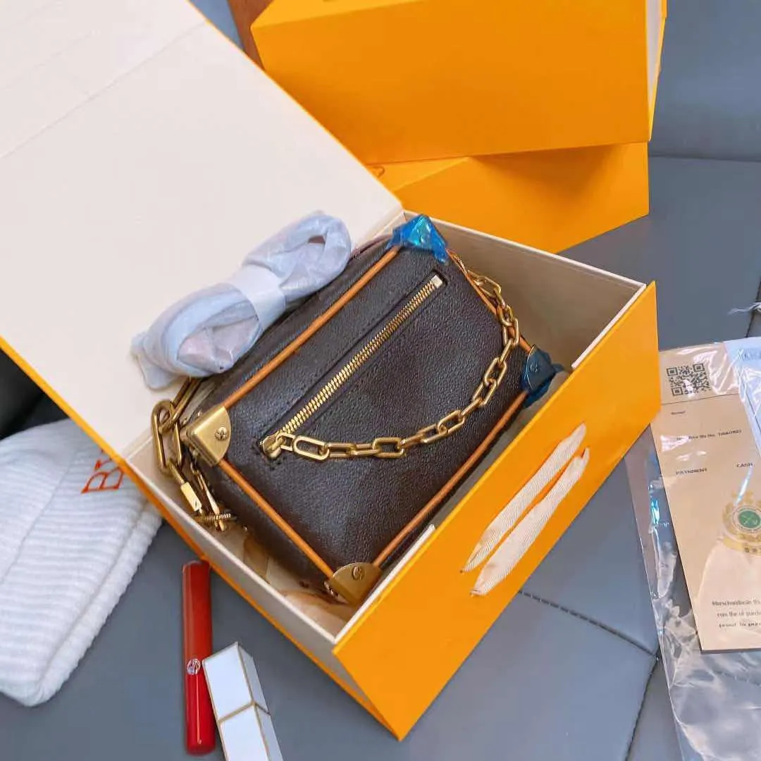 Women's luxury diagonal bags designer classic letter print handbag fashion with chain colorful shoulder bag high quality