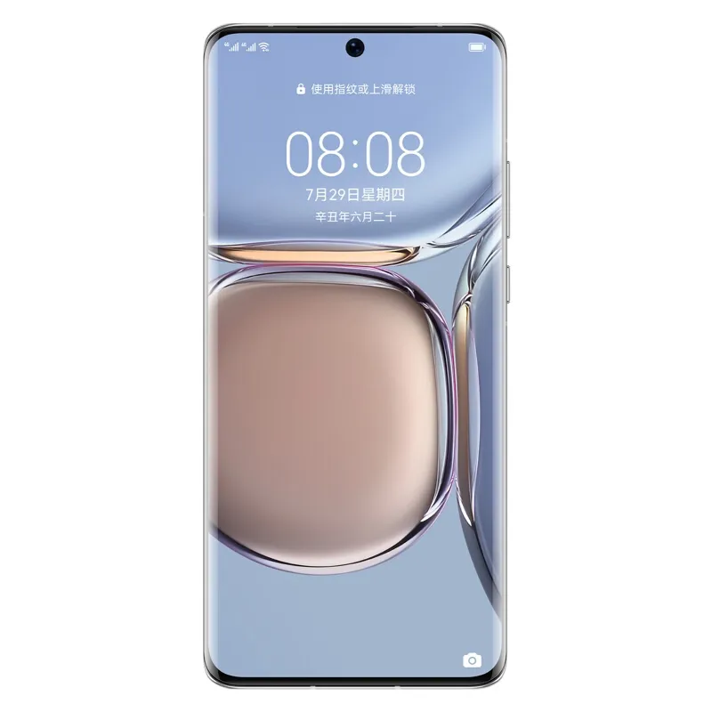 Original Huawei P50 Pro 4G LTE 휴대 전화 8GB RAM 256GB 512GB ROM Kirin 9000 64MP AI AR NFC IP68 Android 6.6 "OLED 곡선 전체 화면 지문 ID 얼굴 스마트 핸드폰