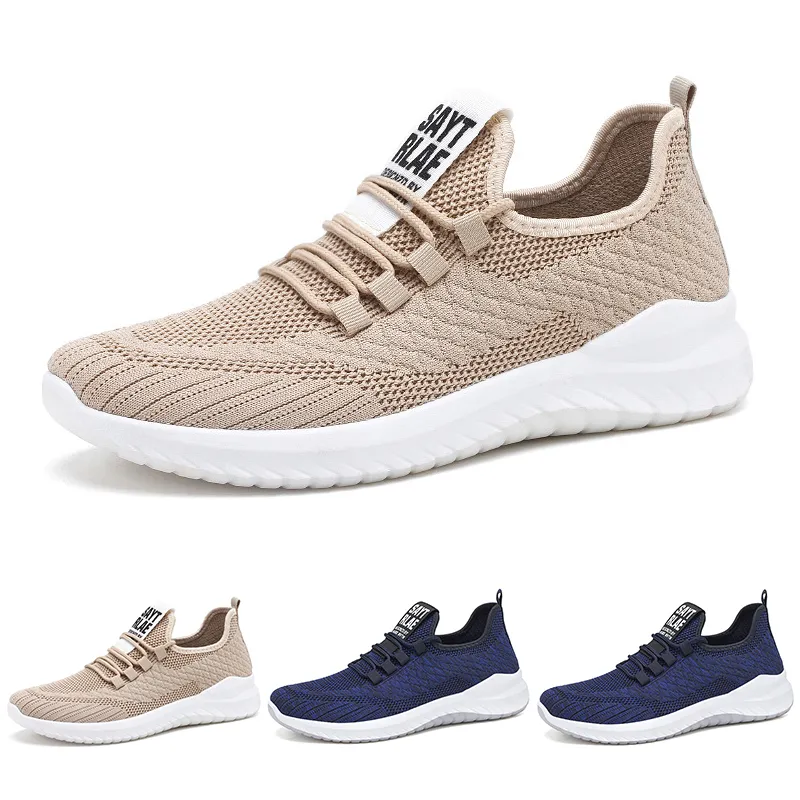 Onlines Running Skor Män Kvinnor Tripplar Svart Vit Grå Blå Ljus Mens Kvinnor Utomhus Sport Trainer Sneakers Walking Jogging Storlek 39-44 Designer