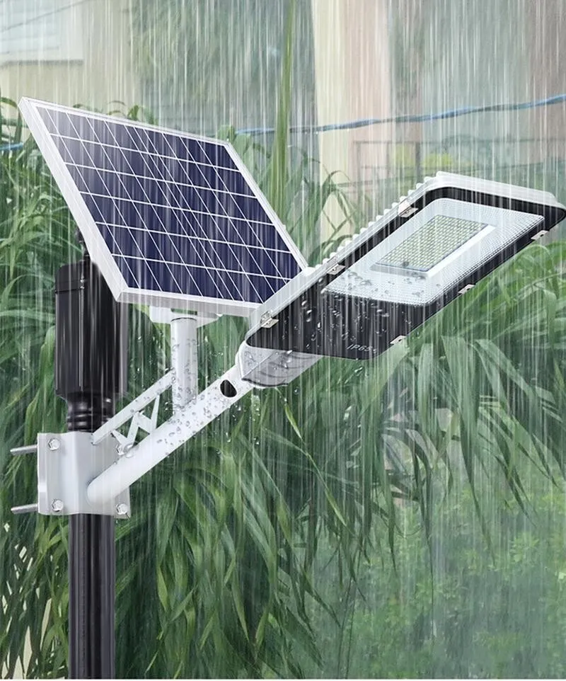 100W/200W LED Solar Street Light - Outdoor Waterproof IP65 Garden Lamp ...