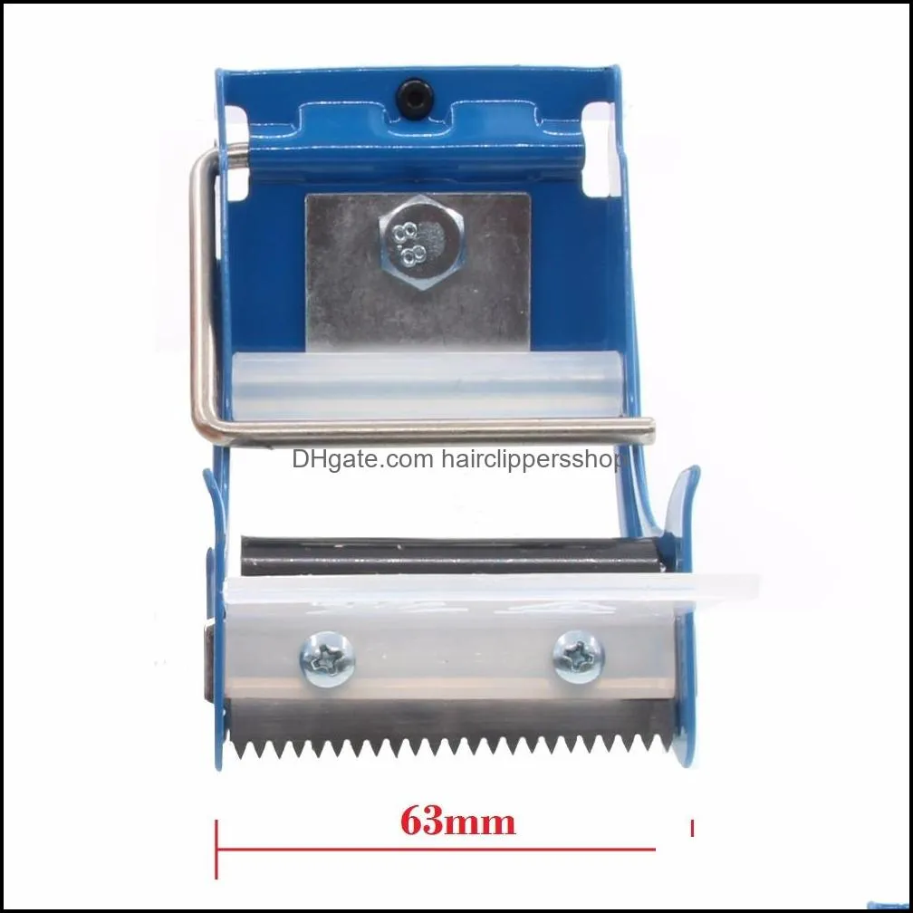 60mm Heavy Duty Tape Gun Dispenser Lightweight Handheld Tape Cutter for Carton, Packaging and Box Sealing; Random Color