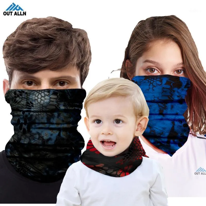 Охотничьи шарфы TUBE BUFF BANDANA Половина маски пейнтбольный шеи гайми мультикампампама балаклава сумасшедший шарф кемпинга тактический велосипедный велосипедный колпачок