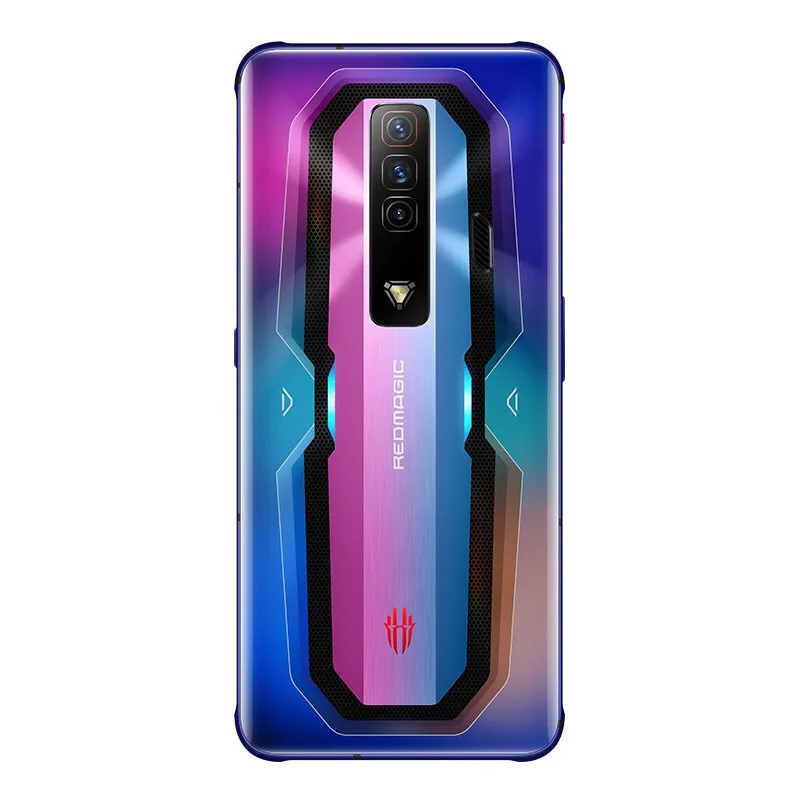 Nowa oryginalna Nubia Red Magic 7 5G Gier telefonu komórkowego 12 GB RAM 128 GB 256 GB ROM Snapdragon 8 Gen 1 64.0MP AI 4500MAH Android 6.8 "Pełny ekranowy identyfikator odcisków palców 6."