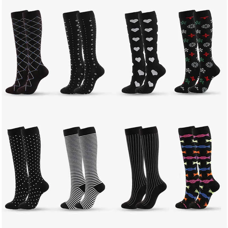 Nieuwe voetbalclubsokken Europese voetbalsport Adembatten Knie-high Long Stocking Gym Fitness Jogging Training Sock Adult Y1222