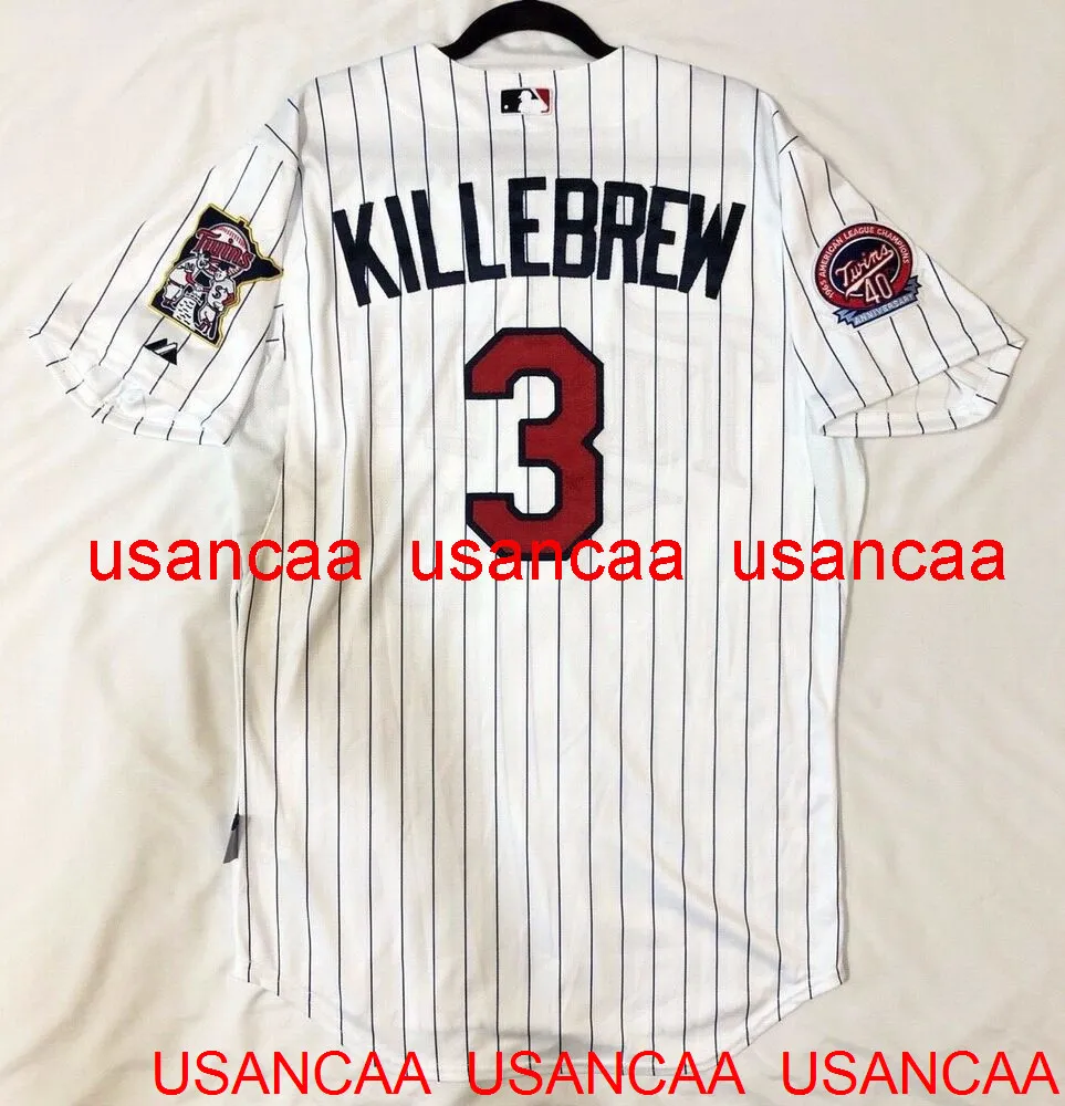 Stitched HARMON KILLEBREW COOL BASE JERSEY Throwback Jerseys Men Women Youth Baseball XS-5XL 6XL