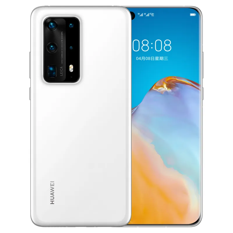 Original Huawei P40 Pro+ Plus 5G Mobiltelefon 8 GB RAM 256 GB 512 GB ROM Kirin 990 50 MP OTG NFC IP68 4200 mAh Android 6,58 Zoll OLED Vollbild-Fingerabdruck-ID-Gesichts-Smart-Handy