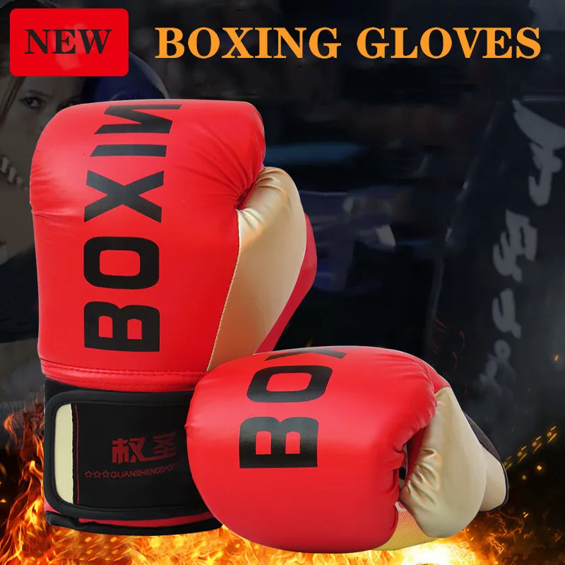 1 Pair Boxing Gloves Sparring Training Durable Hand Pads for Fighting Kickboxing 
