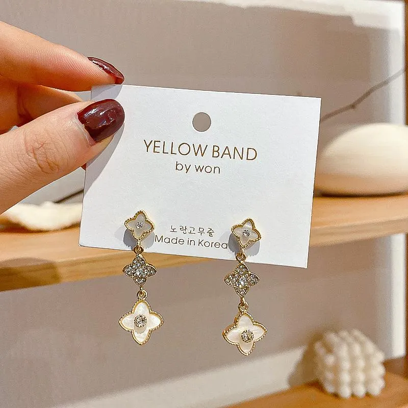 Yellow band earrings korea hotsell