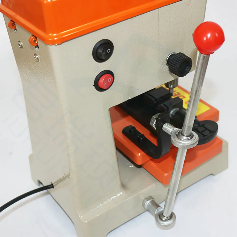 CHKJ Defu 368A Vertical Key Cutting Machine Key Duplicating Machine for Making Car Keys End Milling Locksmith Supplies