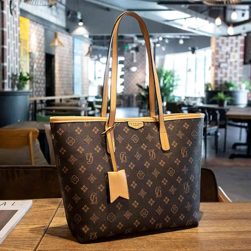 Handbags Bags Fashion Women's Large 2021 Single Shoulder Capacity Commuter Messenger Portable Tote