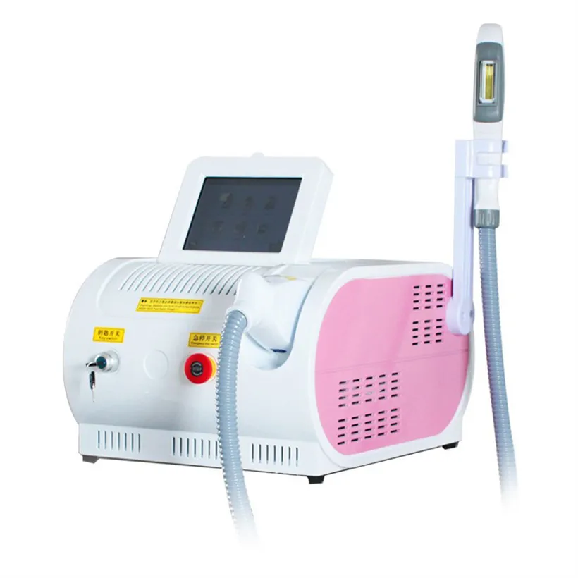 Portable IPL Laser Diode Hair Removal Machine SHR OPT 480nm 530nm 640nm