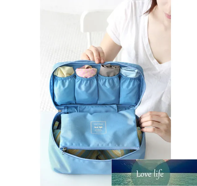 Bra Underwear Lingerie Womens Travel Toiletry Bag For Women Organizer Trip  Handbag Luggage Traveling Pouch Case Suitcase Space Saver From Melome,  $4.07