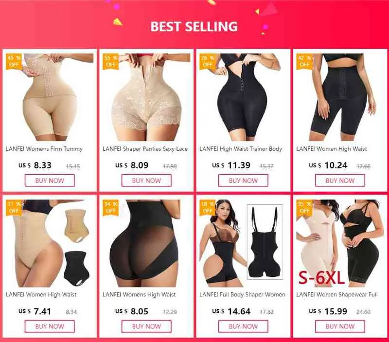 LANFEI High Waist Tummy Control Body Shaper Big W Pantie With Seamless  Design Butt Lifter And Slimming Briefs From Mu02, $12.15