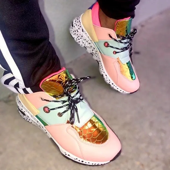 Luipaard sneakers 2025 dames