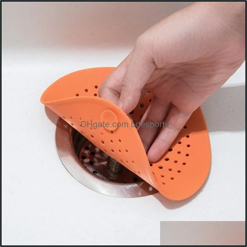 Bath Accessory Set Creative Kitchen Drains Sink Strainers Filter Sewer Drain Hair Colander Bathroom Cleaning Tool Accessories Gadgets