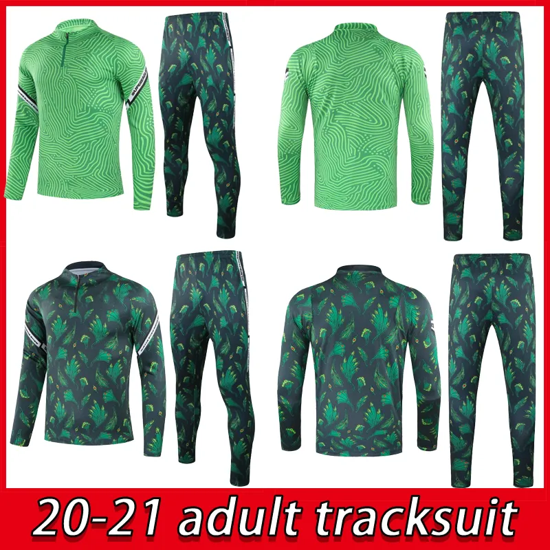 surv tement nigeria maillot de foot surv tement de football 2020 2021 survetement foot Nigeria soccer tracksuit homme football training jogging