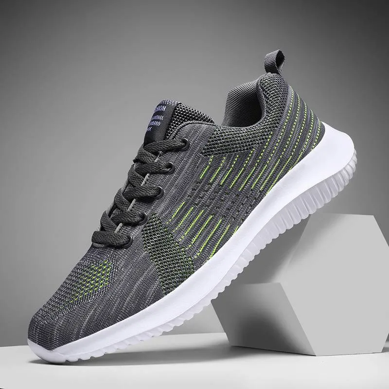 hdp Good Sneaker heren loopschoenen lage veterschoenen lichtgewicht ademend Sport dikke bodem heren mannelijke casual outdoor joggen wandelen