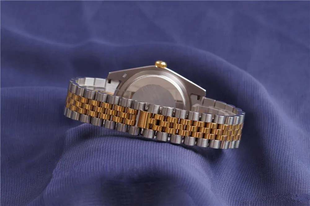 Top Wysokie WYSOKIE WYKONAWCZY 41 mm męskie zegarek sportowy DATEJUST SAPPHIRE Automatyczne mechaniczne zegarek na rękę Dwucie Złote Designer Designer Rel2522