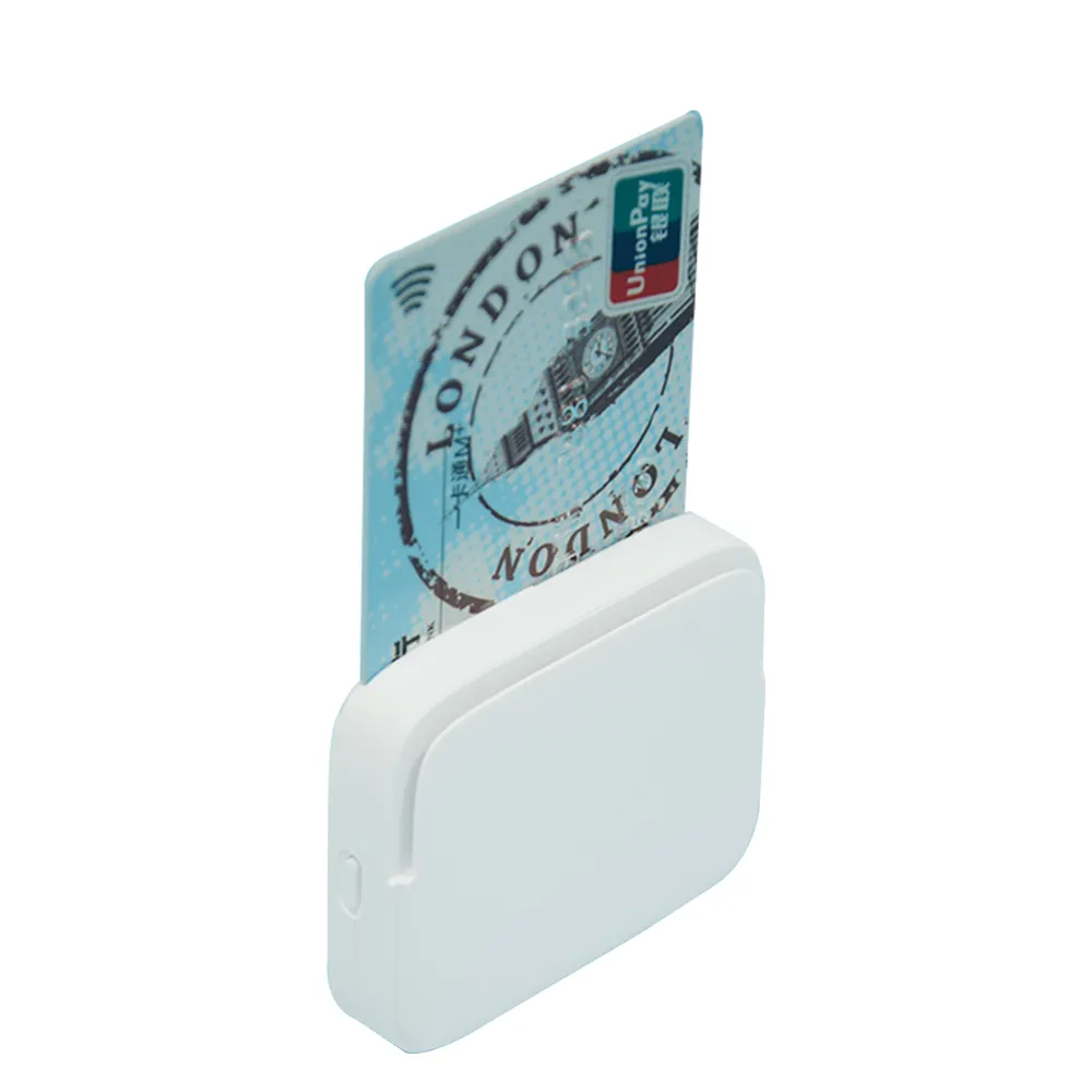 Mini Bluetooth Card Reader - iOS & Android Compatible, Mobile Payment ...