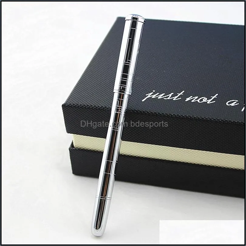 Luxury Metal Roller Pen Ballpoint Pen For Business Gifts Writing birthday gift Office School Supplies Material Stationery pencil1