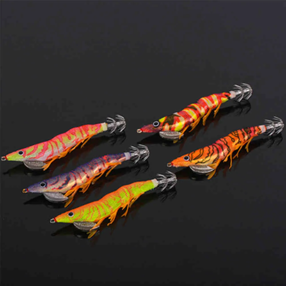 13cm Lifelike Silicone Shrimp Jig With Squid Rufio Hook Perfect