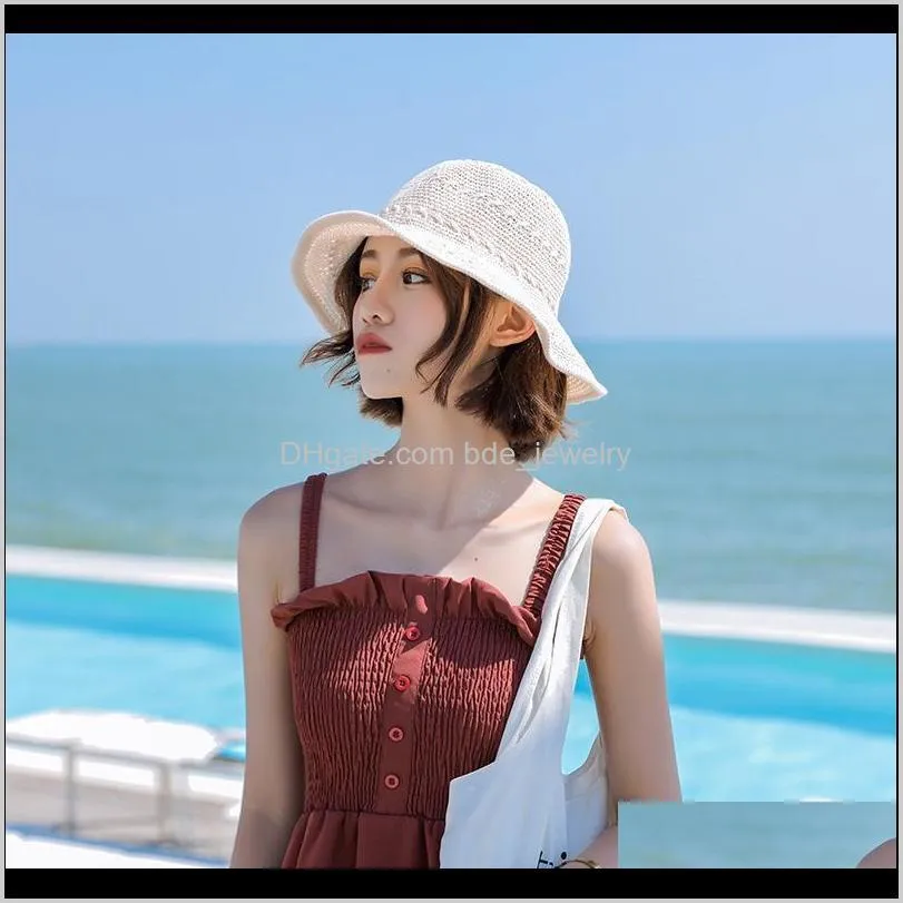 wholesale bucket hats cotton pattern women men summer party street hat hip hop caps wide brim