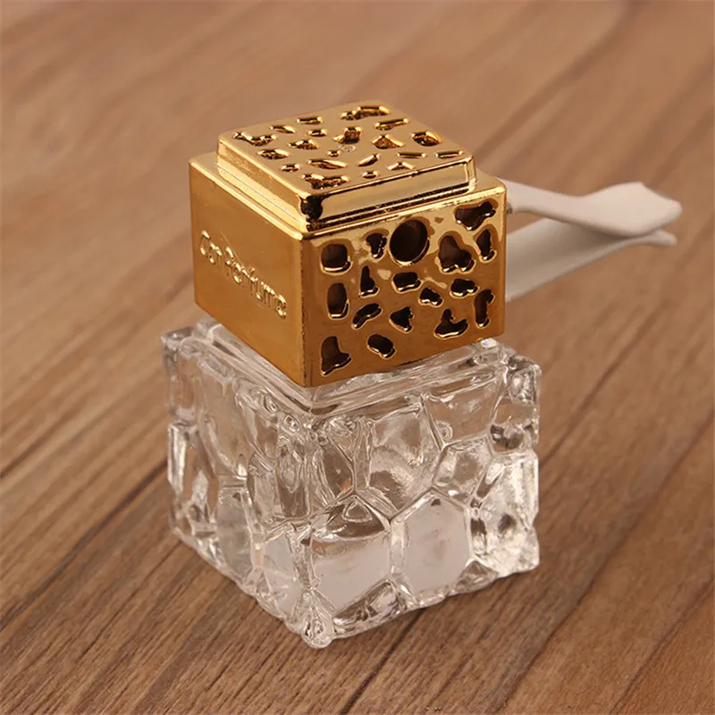 With Clip Square Car Perfume Bottle Empty Bottles Perfame Air Freshener  Essential Oil Lasting Diffuser Auto Air Outlet Decoration Supplies From  Bestdeal2010, $1.32