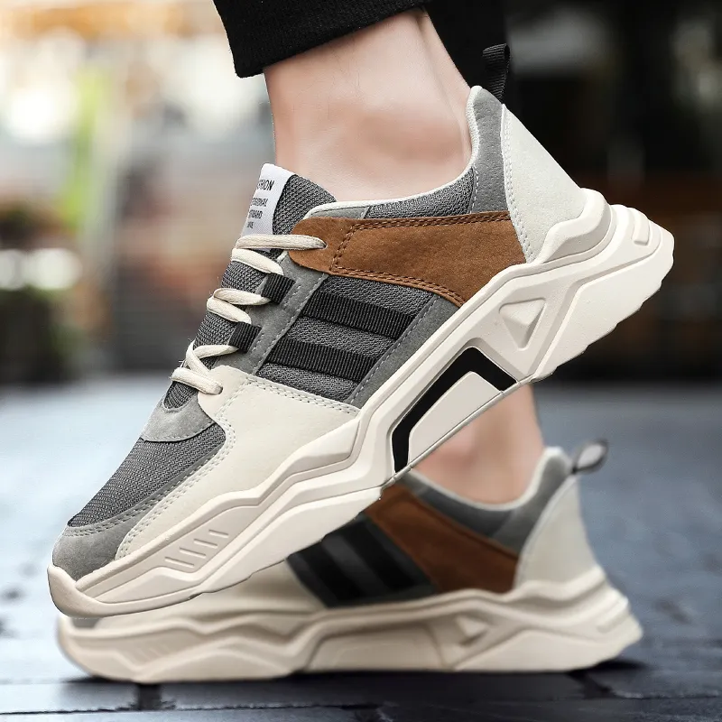 Hoge Kwaliteit 2021 Collectie Mannen Womens Sport Running Schoenen Groen Bruin Oranje Outdoor Mode Dad Schoen Trainers Sneakers Maat 39-44 WY09-9030