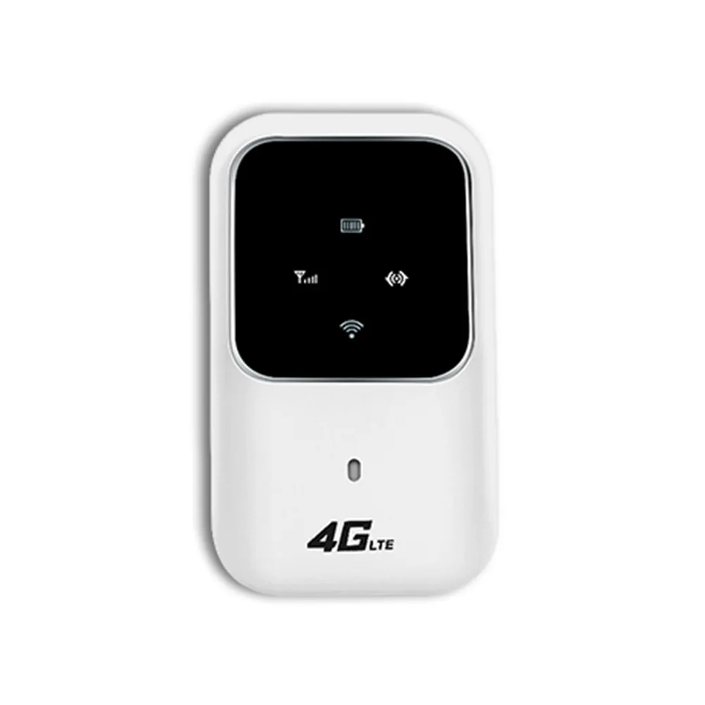 4G Roteador Sem Fio Móvel Broadband Portátil Wi-Fi Compartilhamento de Carro de Cartão Slot Slot LTE Mifi Hotspot Modem 100Mbps